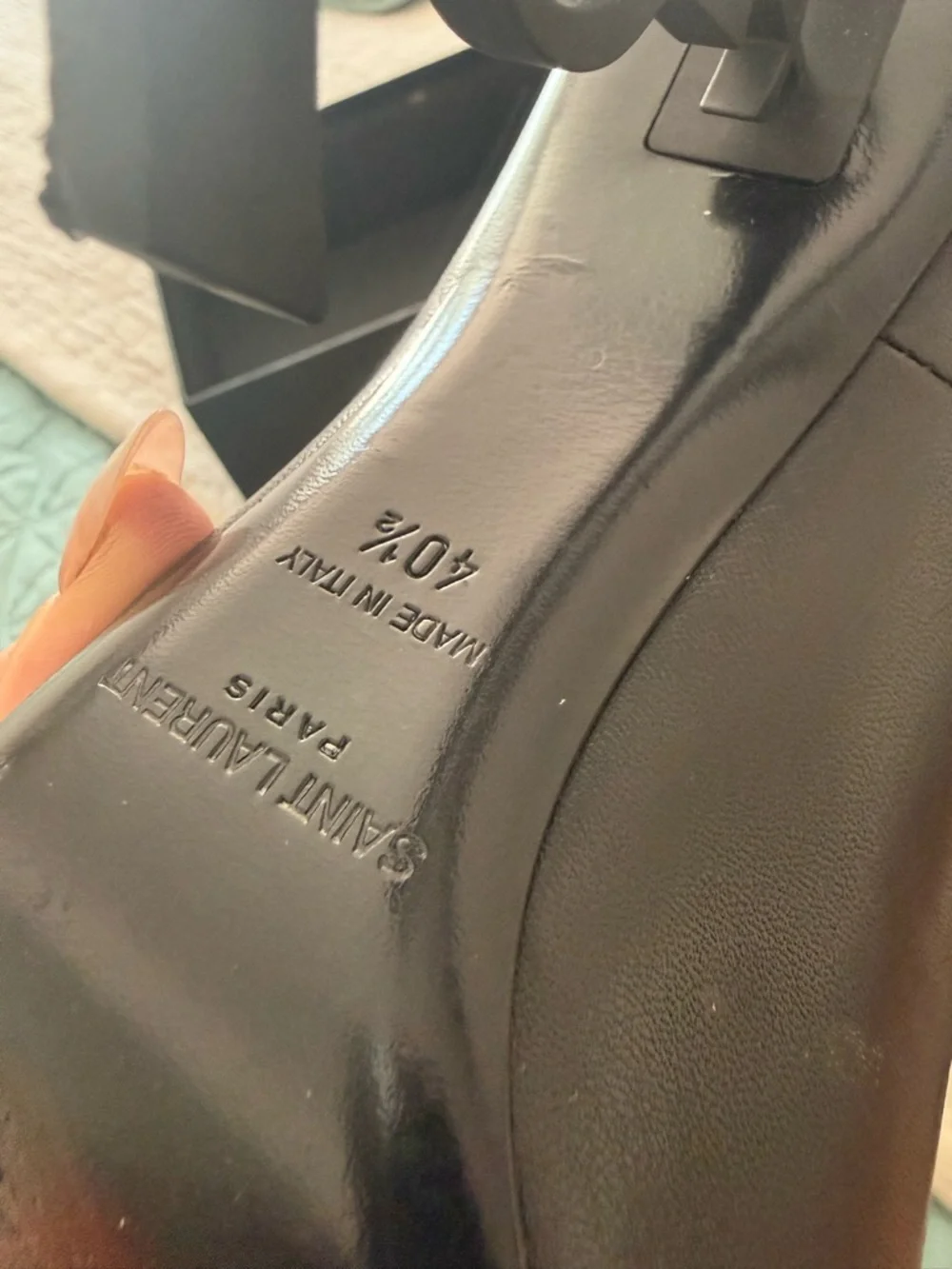 Saint Laurent Opyum 110 YSL heels size 40+ like us9 - Picture 3 of 13